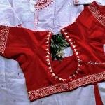 Family Celebration Combo – Matching Baby & Baba Punjabi + Maa’s Saree & Blouse | Dhali House Occasion Wear