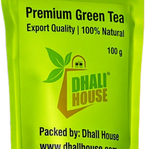 Swadlok Organic Green Tea – 100gm | Export Quality | Pure & Natural | Under Dhali House Brand