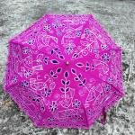 Hand-Painted Umbrella – Traditional Artistic Design | Unique & Colorful | Perfect for Festivals & Decor