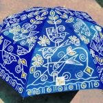 Hand-Painted Umbrella – Traditional Artistic Design | Unique & Colorful | Perfect for Festivals & Decor