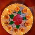 Hand-Painted Clay Diya Set – Traditional Bengal Art for Puja & Home Décor | Anisha’s Creation